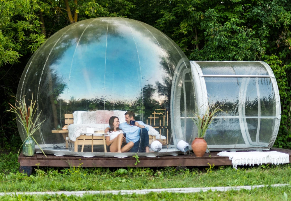 pop up bubble tent